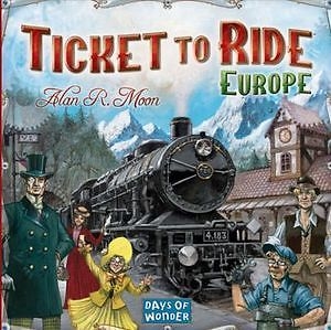 Ticket To Ride Europe - Nordic Edition - Brætspil